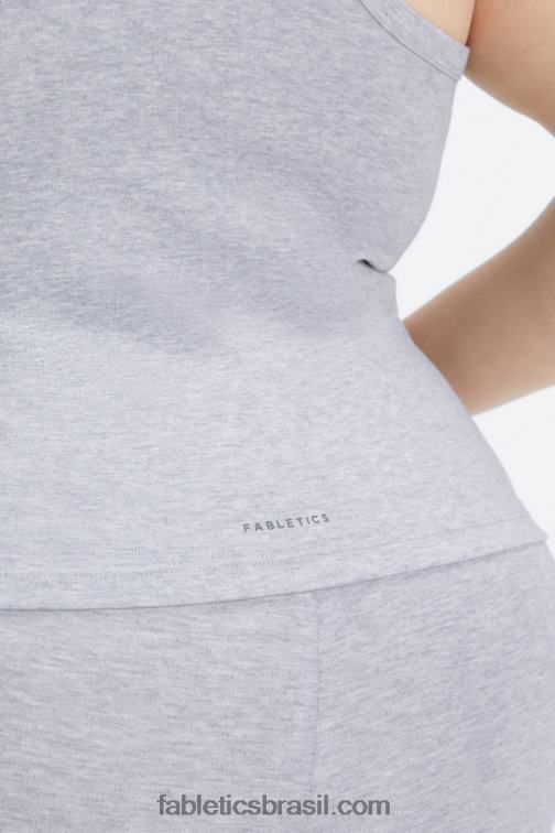 Fabletics urze cinza clássico 420HR2230 tanque de cabresto ao vivo mulheres