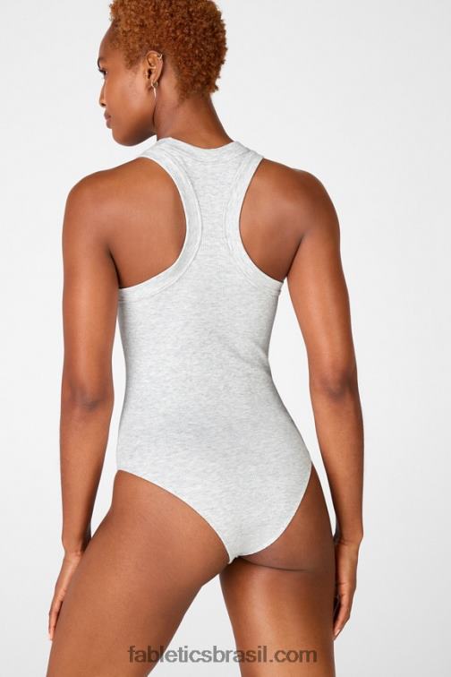 Fabletics urze cinza claro 420HR2360 body sem costura kinsley mulheres