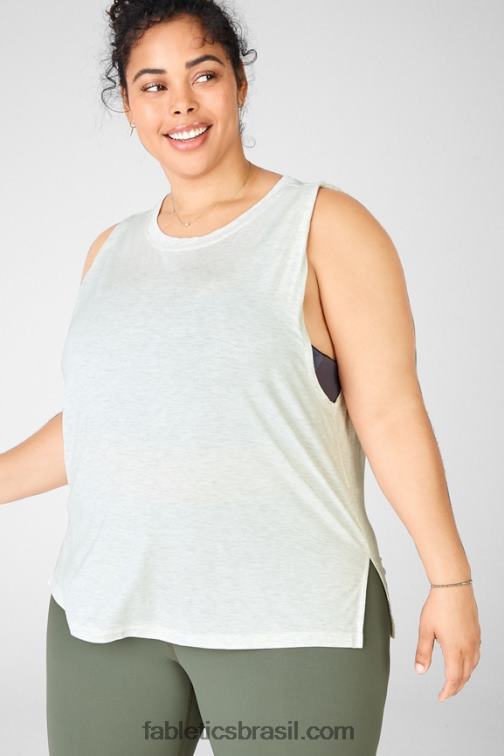 Fabletics urze cinza claro 420HR2404 tanque de amor mulheres