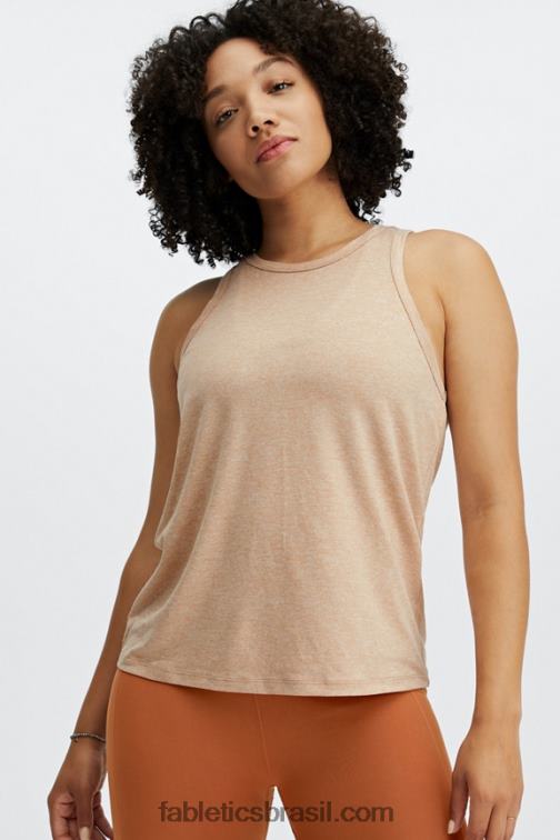 Fabletics urze do deserto 420HR2291 tanque traseiro aberto torcido dry-flex mulheres