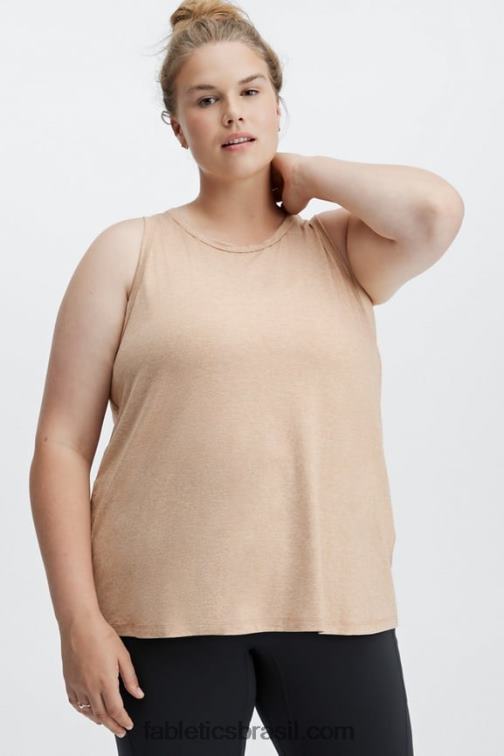 Fabletics urze do deserto 420HR2292 tanque traseiro aberto torcido dry-flex mulheres