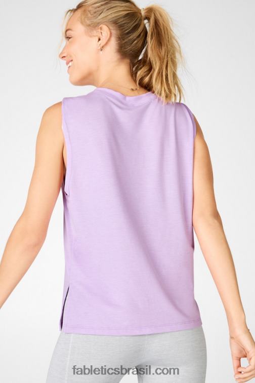 Fabletics urze lilás 420HR2396 tanque de amor mulheres