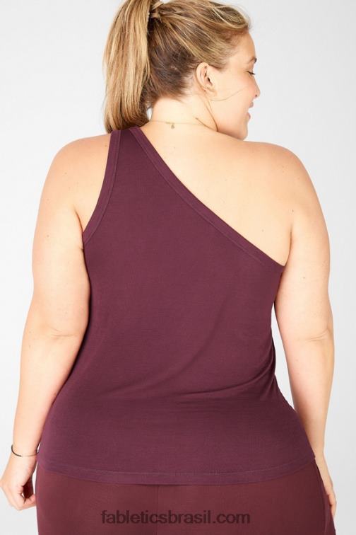 Fabletics vinho do Porto 420HR2362 esme um tanque de ombro mulheres