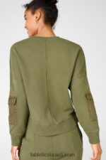 Fabletics abacate 420HR2546 moletom pérola mulheres - Image 3