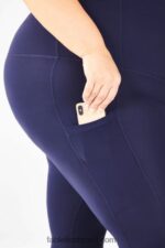 Fabletics abismo 420HR951 legging gestante cintura alta pureluxe 7/8 mulheres - Image 2