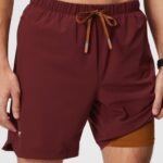 Fabletics adrenalina vermelha 420HR3186 aquele curto (alinhado) 142 homens