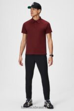 Fabletics adrenalina vermelha 420HR3410 o dia de treino polo 168 homens - Image 3
