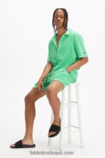 Fabletics água tropical 420HR3360 a ilha terry short homens - Image 3