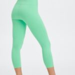 Fabletics água tropical 420HR987 define powerhold capri cintura alta mulheres