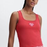 Fabletics alto vermelho 420HR2254 tanque britt 24/7 mulheres