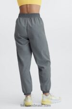 Fabletics ameixa de açúcar/bolinhas pretas 420HR127 calça de trilha bicolor kickback mulheres - Image 2