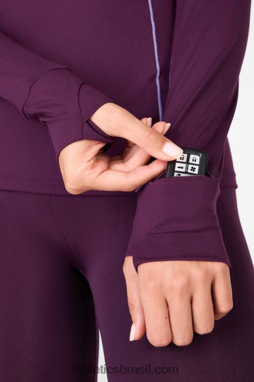 Fabletics ameixa perfeita/violetta 420HR2471 moletom corrida fênix mulheres - Image 4