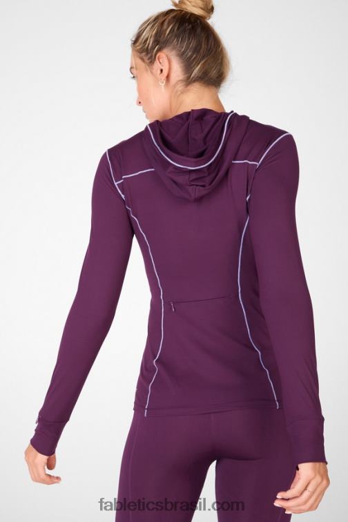 Fabletics ameixa perfeita/violetta 420HR2471 moletom corrida fênix mulheres - Image 6