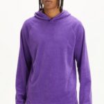 Fabletics ameixa real 420HR3728 moletom com capuz da ilha homens