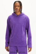 Fabletics ameixa real 420HR3728 moletom com capuz da ilha homens
