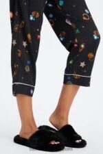 Fabletics amuleto da sorte/garça 420HR52 calça cropped ecosatin mulheres - Image 4