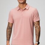 Fabletics ardósia rosa 420HR3432 o polo 24-7 172 homens