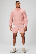 Fabletics ardósia rosa 420HR3639 the club cord 1/4 jaqueta com zíper homens - Image 3