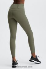 Fabletics ardósia verde 420HR1193 legging motion365 utilitária 7/8 mulheres
