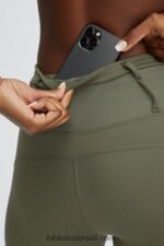 Fabletics ardósia verde 420HR1193 legging motion365 utilitária 7/8 mulheres - Image 3