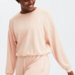 Fabletics areia 420HR2429 pulôver de luxo mulheres
