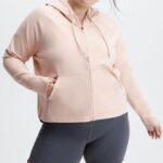 Fabletics areia 420HR2453 moletom com capuz oásis mulheres