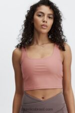 Fabletics argila 420HR1589 tanque de sutiã embutido lydia mulheres