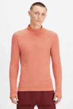 Fabletics argila de arenito 420HR3601 o dia de treino 1/4 zip homens