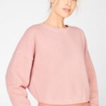 Fabletics argila toscana 420HR2711 moletom com amarração anna mulheres