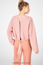 Fabletics argila toscana 420HR2711 moletom com amarração anna mulheres - Image 3