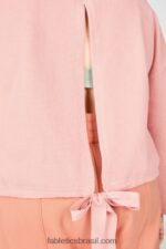 Fabletics argila toscana 420HR2712 moletom com amarração anna mulheres - Image 2