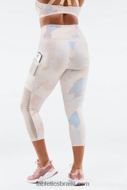 Fabletics árido 420HR770 on-the-go powerhold capri cintura alta 45 mulheres
