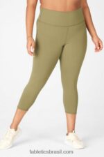 Fabletics Arvoredo 420HR990 define powerhold capri cintura alta mulheres - Image 2