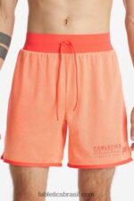 Fabletics atletismo de pêssego vívido 420HR3365 o rec curto homens