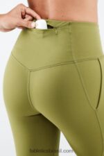 Fabletics azeitona desbotada 420HR1276 legging utilitária trinity motion365 hw mulheres - Image 2