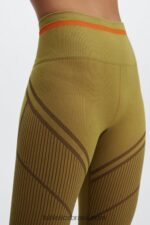 Fabletics azeitona quente/multi 420HR1210 legging jacquard cintura alta sem costura mulheres - Image 2
