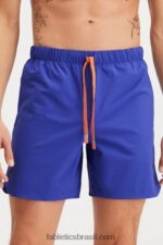 Fabletics azul carbono 420HR3275 aquele curto 160 homens