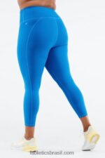 Fabletics azul elétrico 420HR1316 define powerhold cintura alta 7/8 legging 88 mulheres - Image 2