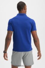 Fabletics azul francês 420HR3411 o dia de treino polo 168 homens - Image 2