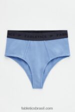 Fabletics azul holandês 420HR2872 Calcinha cintura alta 24-7 mulheres - Image 5
