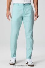 Fabletics azul nórdico 420HR3058 o chino lateral alto (slim fit) homens