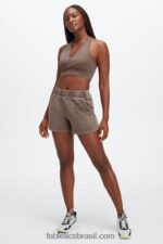 Fabletics baía enevoada/beijo de pêssego 420HR475 venice lounge short mulheres - Image 4