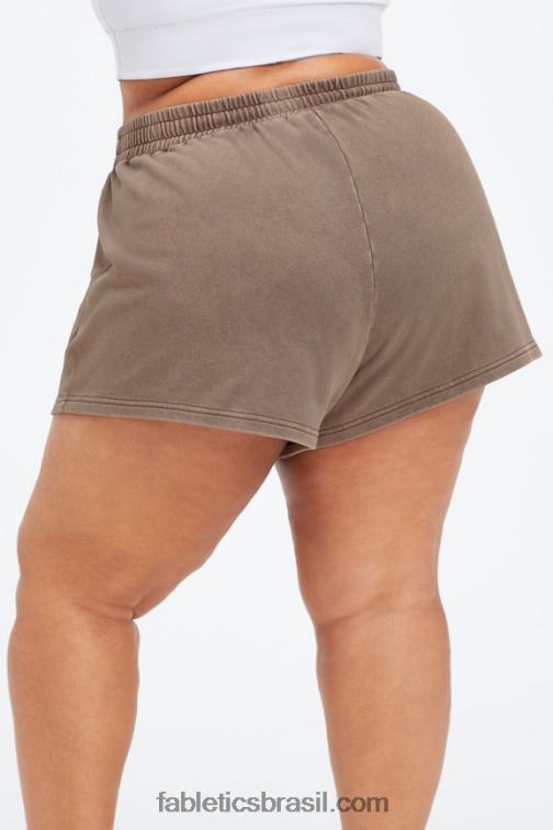 Fabletics baía enevoada/beijo de pêssego 420HR476 venice lounge short mulheres - Image 2