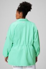Fabletics baía enevoada/branco clássico 420HR2763 parka utilitária mulheres - Image 2