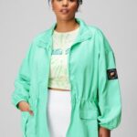 Fabletics baía enevoada/branco clássico 420HR2763 parka utilitária mulheres