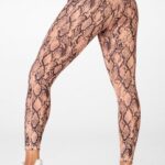 Fabletics baía enevoada/branco clássico 420HR710 define powerhold cintura alta 7/8 legging 33 mulheres