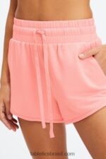Fabletics baía enevoada/pink pop/bochechas rosadas 420HR477 short de academia lounge terry mulheres - Image 4