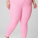 Fabletics bailarina brilhante 420HR872 legging franzida de cintura ultra alta pureluxe mulheres