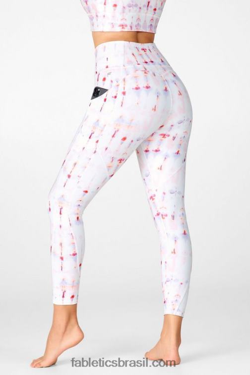Fabletics balançar 420HR1151 legging oasis pureluxe cintura alta 7/8 82 mulheres - Image 1