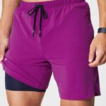 Fabletics beringela 420HR3170 aquele curto (alinhado) 139 homens